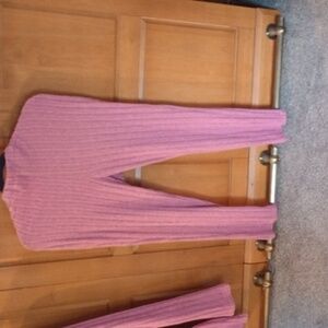 Spring Color Lavender Rib Knit  Outfit New